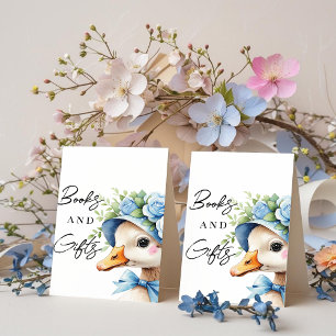 Signe De Table Cadeaux de livres pour bébé shower pour un garçon