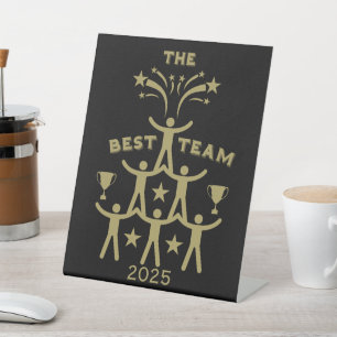 Signe De Table Cadeaux d'équipe de travail d'entreprise