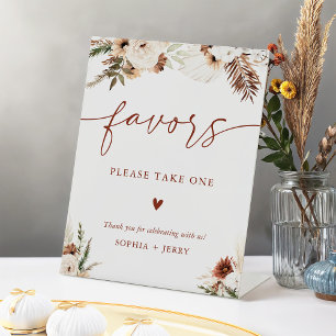 Signe De Table Cadeaux Floraux Bohème Terreux Chauds de Terre Cui