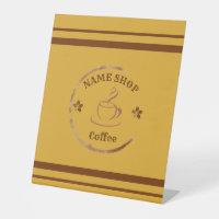 Café maison moderne Thé personnalisé Nom d'entrepr