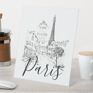 Signe De Table Café Paris