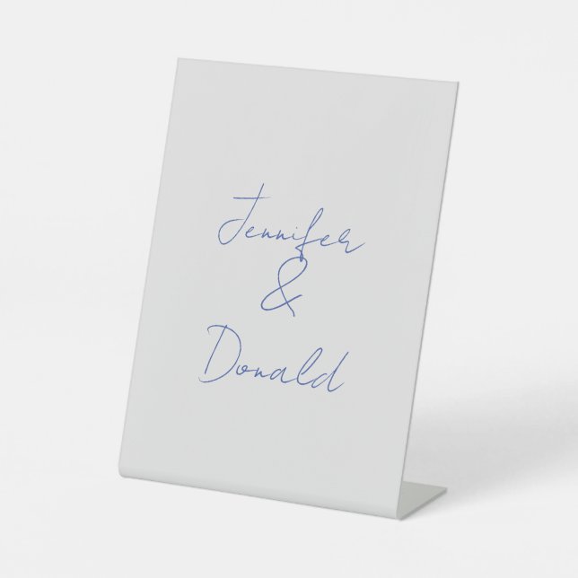 Signe De Table Calligraphy trendy classical plain personal names (Recto)