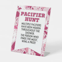 Camo rose Anniversaire Fournitures Baby shower