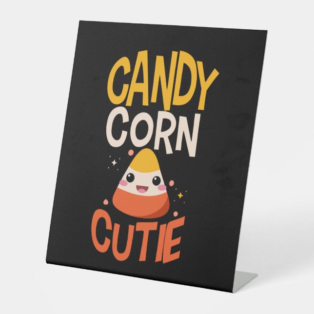 Signe De Table Candy Corn Cutie Child (Recto)