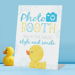Signe De Table Caoutchouc Photo Booth Baby shower ou anniversaire