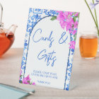 Carreaux bleus et Bougainvilliers Cadeaux méditerr