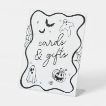 Carte Baby shower et cadeaux pour Halloween Whimsi