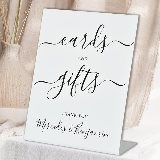 Signe De Table Cartes de mariage et cadeaux Calligraphie moderne (Créateur téléchargé)