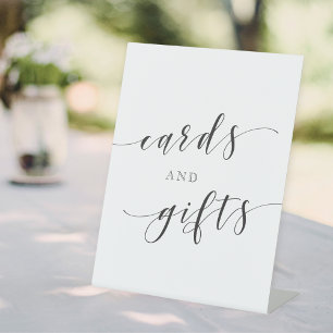 Signe De Table Cartes de mariage et cadeaux de calligraphie moder