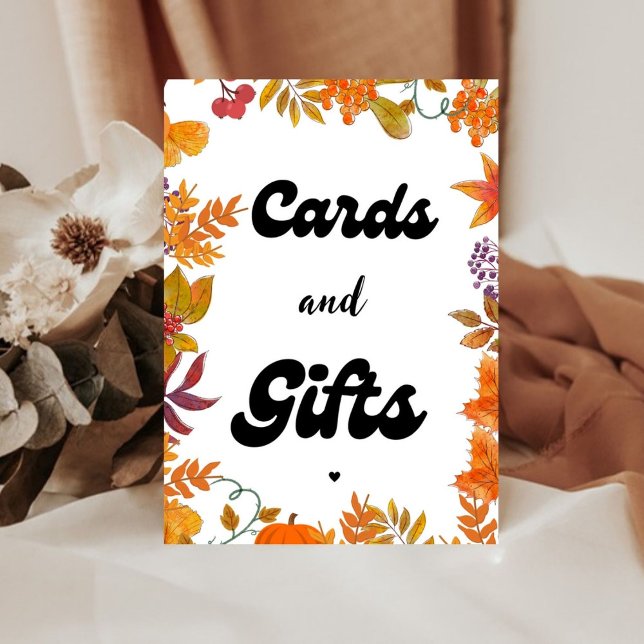 Signe De Table Cartes et cadeaux Automne Citrouille Favoriser la  (Créateur téléchargé)