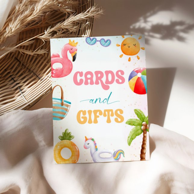 Signe De Table Cartes et Cadeaux de Fête d'anniversaire à la Pisc (Créateur téléchargé)