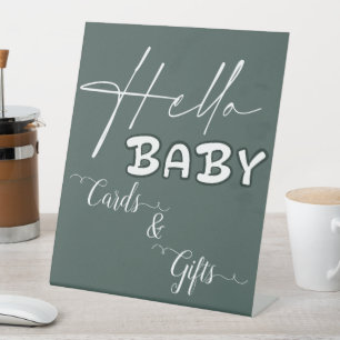 Signe De Table Cartes et Cadeaux de Fête de Naissance Élégante Ve