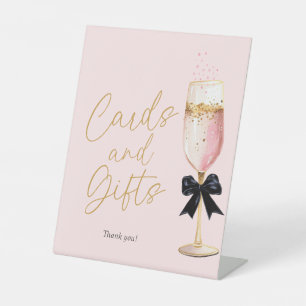 Signe De Table Cartes et cadeaux de Fête des mariées Champagne Ro