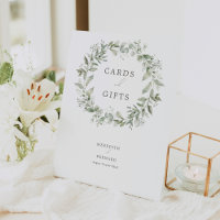 Cartes et cadeaux de mariage botaniques élégants