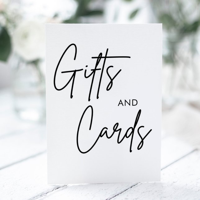 Signe De Table Cartes et Cadeaux de Mariage Calligraphiés (Créateur téléchargé)