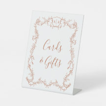 Cartes et Cadeaux de Mariage en Terracotta Botaniq