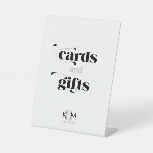 Signe De Table Cartes et cadeaux décoratifs modernes de mariage I