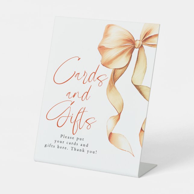 Signe De Table Cartes et cadeaux en terre cuite Fête des mariées (Recto)