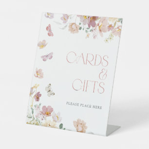 Signe De Table Cartes et cadeaux Fête des mariées de papillons ro