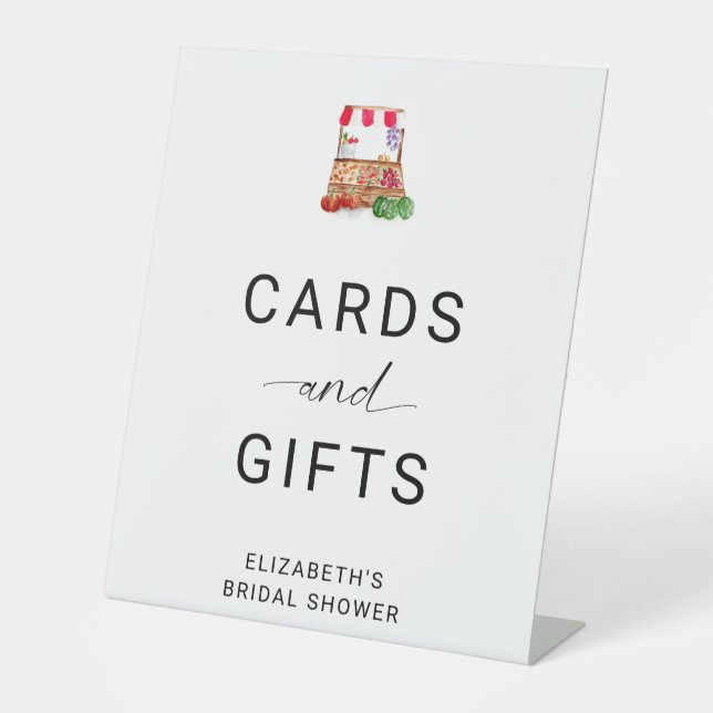 Signe De Table Cartes et cadeaux hors Fête des mariées du marché (Recto)