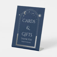 Cartes et cadeaux Mystical Blue Sun Moon Stars Mar