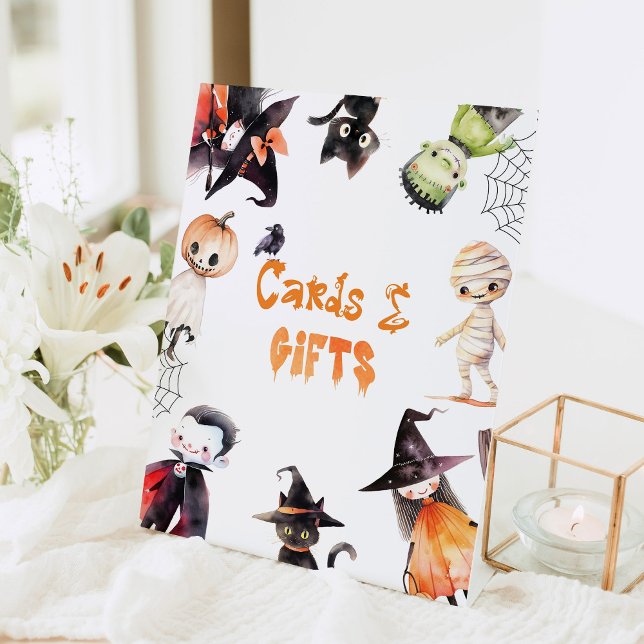 Signe De Table Cartes et cadeaux Soirée costumée Halloween (Créateur téléchargé)