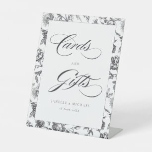Signe De Table Cartes et Mariages de Cartes et Cadeaux Vintages e
