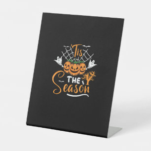 Signe De Table C'Est La Saison Costume Citrouille Halloween