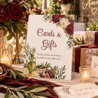 Signe De Table C'est l'Amore Mariage Bourgogne Baby shower