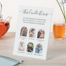 Cette bougie brûle Photo Mariage Mémorial