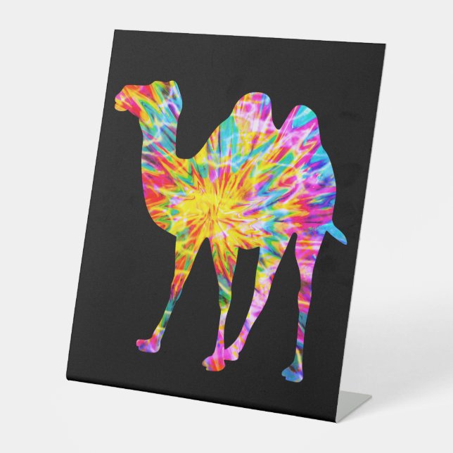 SIGNE DE TABLE CHAMEAU TIE DYE (Recto)