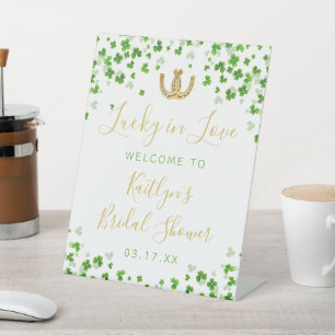 Signe De Table Chanceux en amour Mariage Saint-Patrick