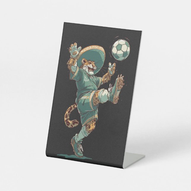 Signe De Table Charro Jaguar Striker (Recto)