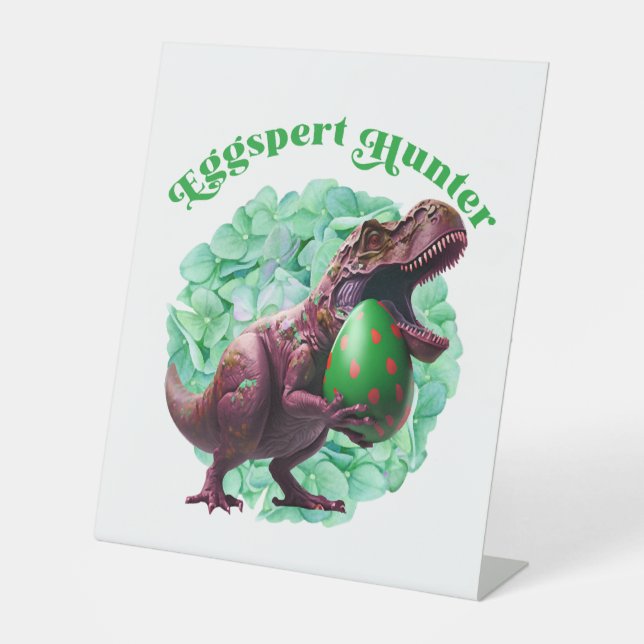 Signe De Table Chasse aux oeufs de Pâques Chasse à Pâques (Recto)