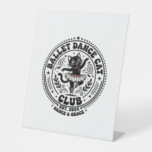 Signe De Table Chemise d'art pour amateur de danse de ballet et d