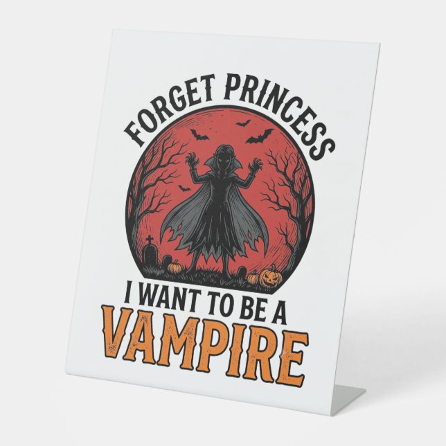 Signe De Table Chemise de princesse vampire rétro épouvantable Ha (Recto)