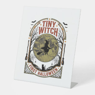 Signe De Table Chemise Halloween de Sorcière Bébé pour Première S