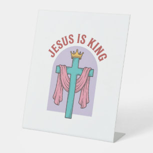 Signe De Table Chemise Vintage Christian T-Shir Jésus Est Roi Cou
