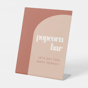 Signe De Table Chic pêche en terre cuite arche mariage Popcorn ba