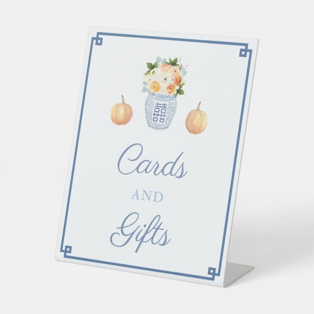 Signe De Table Chinoiserie Automne Fleurs Cartes Et Cadeaux Maria (Recto)