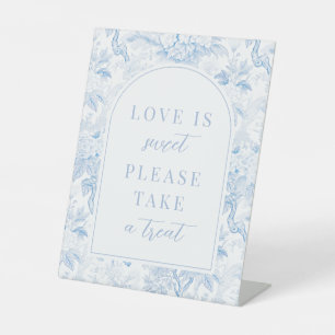Signe De Table Chiroiserie bleue porcelaine mariage de traitement