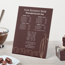 Chocolat Chocolatier Cacao Moderne Simple