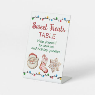 Signe De Table Christmas Eve Pajama Party Sweet Traitements Bar