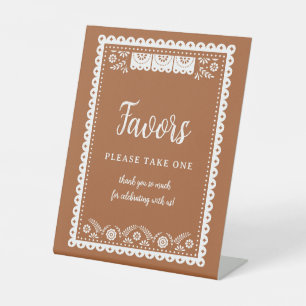 Signe De Table Cielito Lindo Mexicain Thème Faveurs