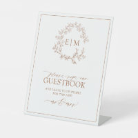 Cimetière en terre cuite Monogramme Mariage Livre