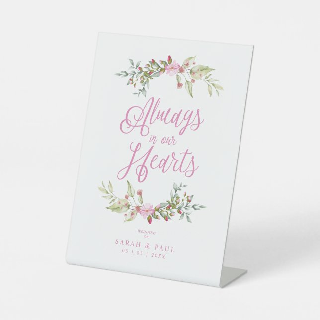 Signe De Table Citation Motivationnelle Florale de la table commé (Recto)