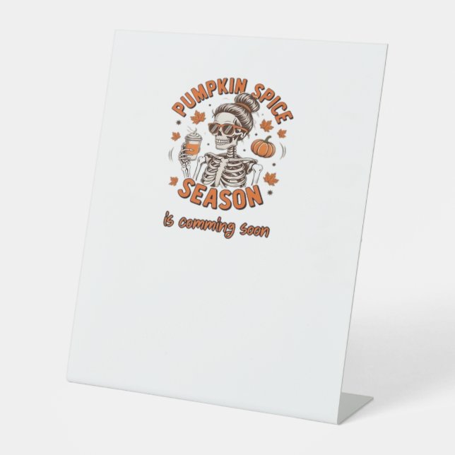 Signe De Table Citrouille déco de Thanksgiving – Cadeau pour Than (Recto)