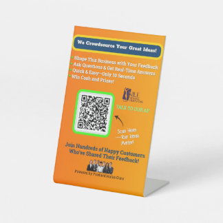 Signe De Table Clôture de fenêtre 4 X 6