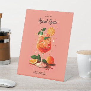 Signe De Table Cocktail Aperol Spritz