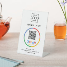 Code QR d'avis Google promotionnels modernes pour 
